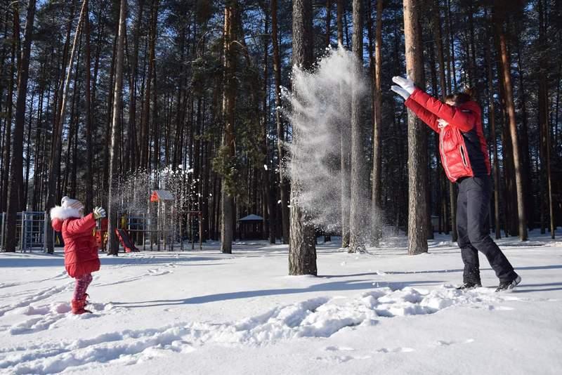 Зимние забавы в «Алесе»