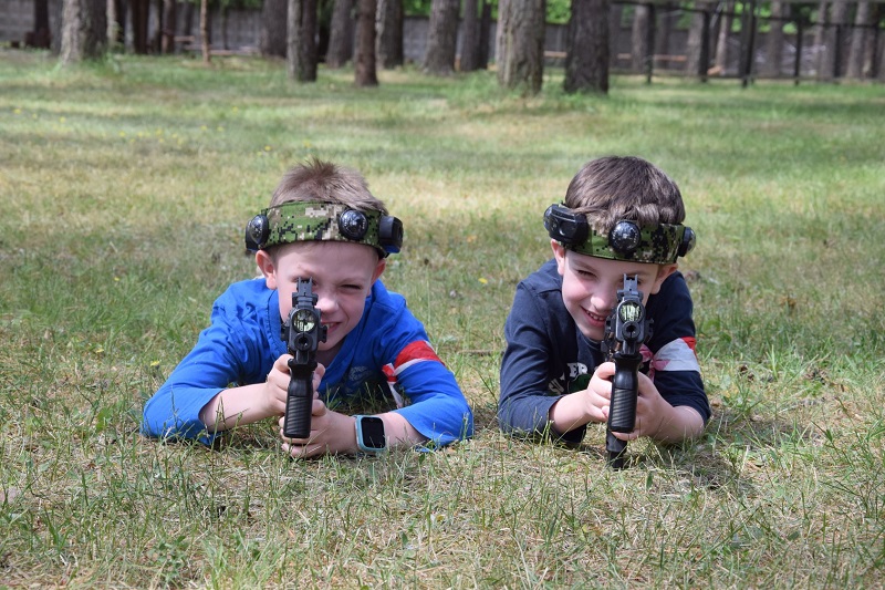 Лазертаг в «Алесе»!